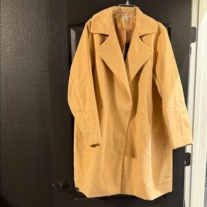 Fashion Nova Camel Trench Coat